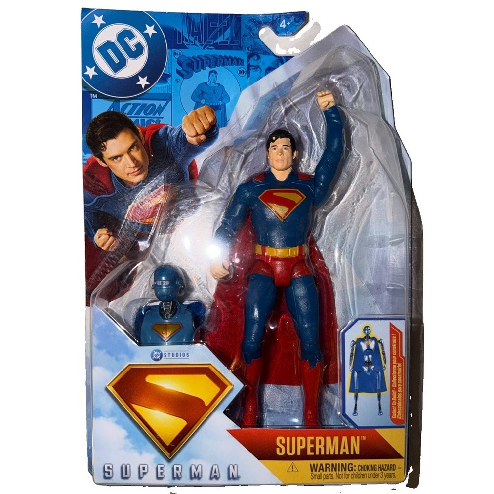 DC Studios Superman 2025 Movie Action Figure Spin Master Collect to Build NEW